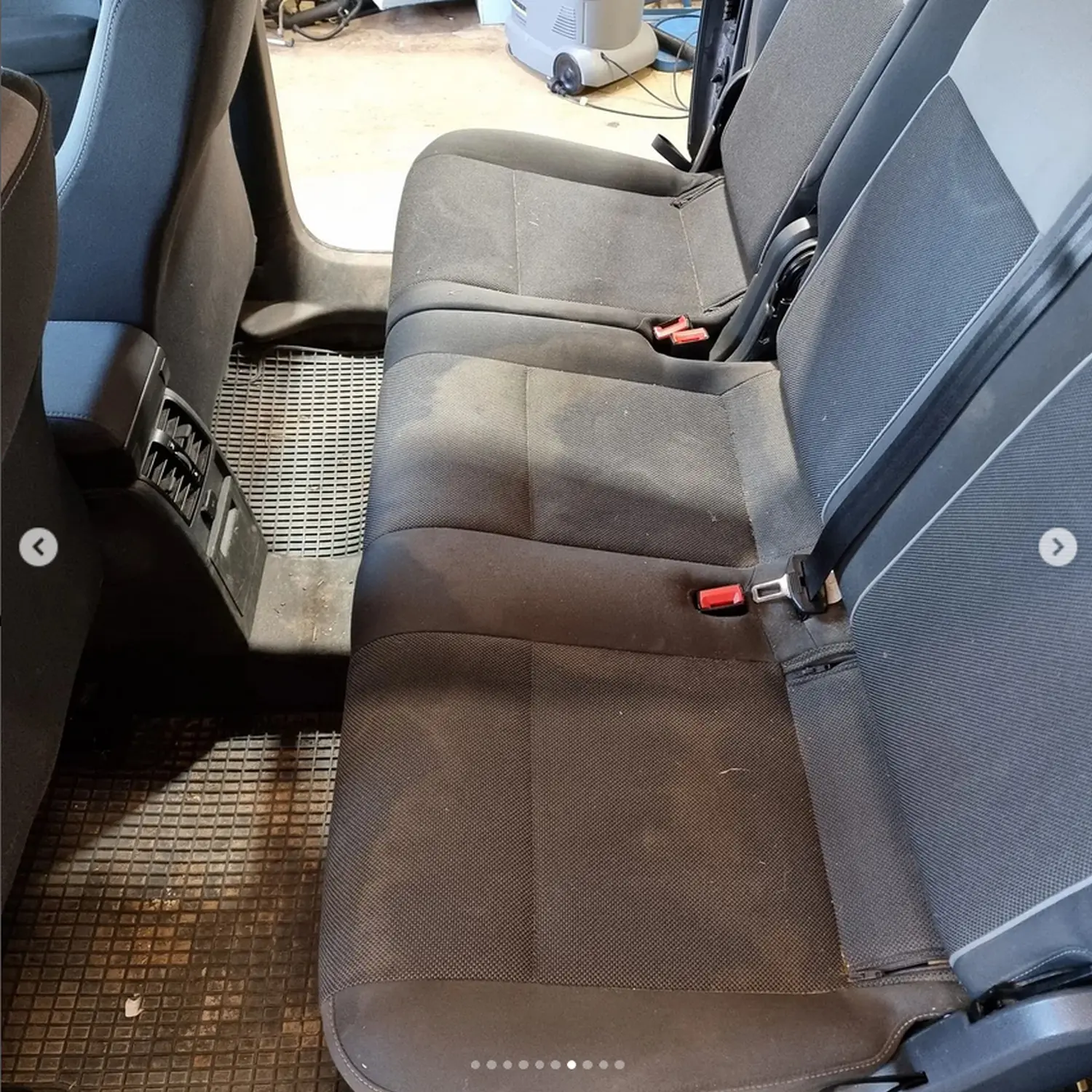 Vorher VW Caddy Innenraumaufbereitung von Der Fahrzeugaufbereiter - Sebastian Otto